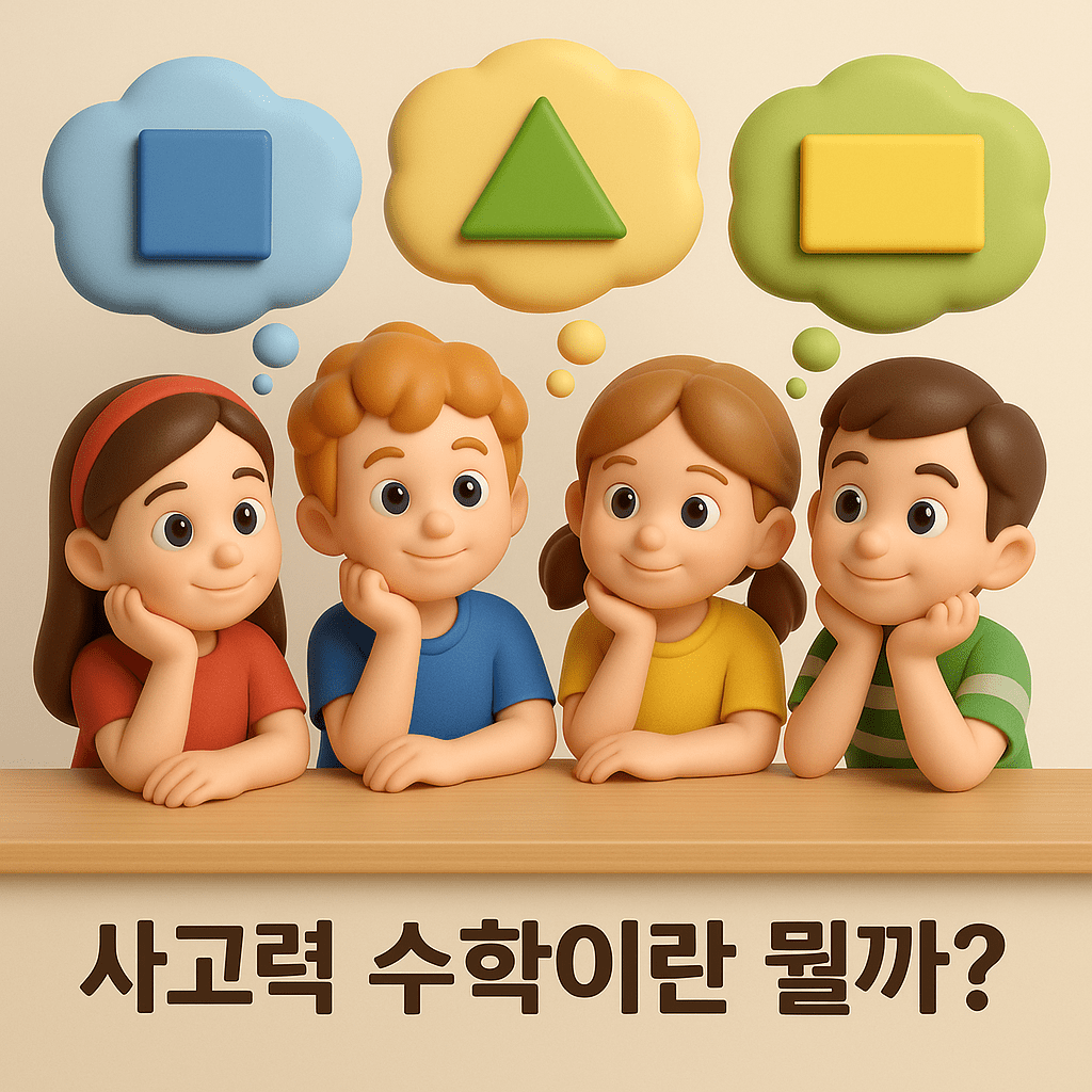 사고력 수학 도대체 뭘까?